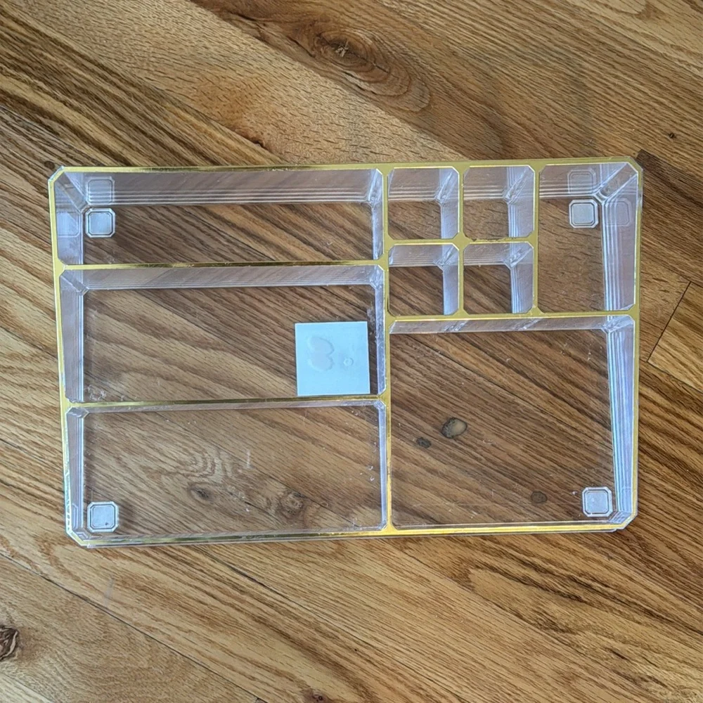 Clear Acrylic makeup Organizer